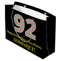 Alles Gute zum 92. Geburtstag & Frohe Weihnachten,