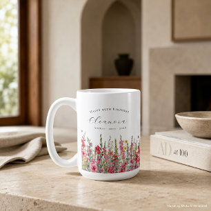 Alles Gute zum 95. Geburtstag August Geburtstagsbl Kaffeetasse