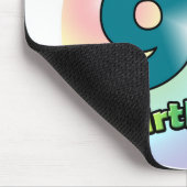 Alles Gute zum 95. Geburtstag (blauw) Mousepad (Ecke)