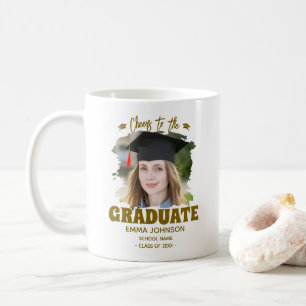 Alles Gute zum Abschluss - Benutzerdefiniertes Fot Kaffeetasse