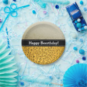 Alles Gute zum Beerthday! Witziger Geburtstag oder Pappteller (Party)