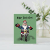 Alles Gute zum Boxtag! Postkarte (Stehend Vorderseite)