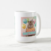 Alles Gute zum Capy-Geburtstag! Kaffeetasse (VorderseiteRechts)