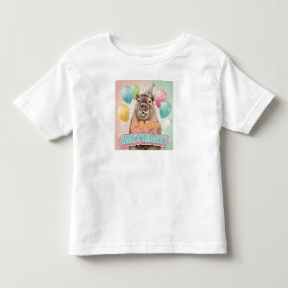 Alles Gute zum Capy-Geburtstag! Kleinkind T-shirt