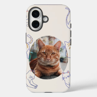 Alles Gute zum Cat Day! iPhone 16 Hülle