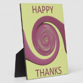 Alles Gute zum Erntedanken Text Art Design. Fotoplatte (Seite)