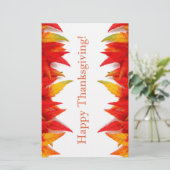 Alles Gute zum Erntedankfest! Briefpapier (Stehend Vorderseite)