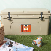 Alles Gute zum Erntedankfest, farbenfrohe Grüße, Aufkleber (Kühler)