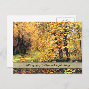 Alles Gute zum Erntedankfest. Fine Art Postcard Feiertagspostkarte