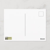 Alles Gute zum Erntedankfest. Fine Art Postcard Postkarte (Rückseite)