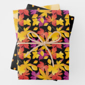 Alles Gute zum Erntedankfest! Freundschaftliche He Geschenkpapier Set (Beispiel)