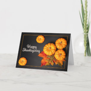 Alles Gute zum Erntedankfest für alle Gourds und B Feiertagskarte