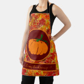 Alles Gute zum Erntedankfest! Glittery Maple Blätt Schürze (InSitu)