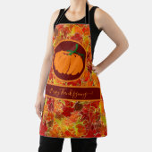 Alles Gute zum Erntedankfest! Glittery Maple Blätt Schürze (InSitu)