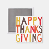 Alles Gute zum Erntedankfest! Magnet (Vorderseite/Rückseite)