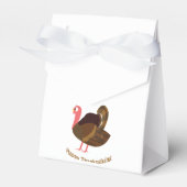 Alles Gute zum Erntedankfest! Niedliche Türkei Geschenkschachtel (Vorderseite)