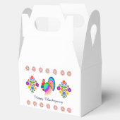 Alles Gute zum Erntedankfest. Polnische Blume. Geschenkschachtel (Geöffnet)