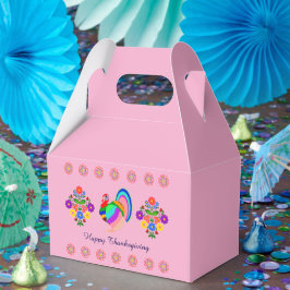 Alles Gute zum Erntedankfest. Polnische Blume. Geschenkschachtel