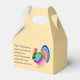 Alles Gute zum Erntedankfest. Polnische Blume. Geschenkschachtel