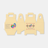 Alles Gute zum Erntedankfest. Polnische Blume. Geschenkschachtel (Ungefaltet)