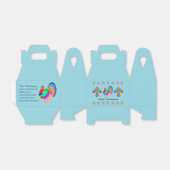 Alles Gute zum Erntedankfest. Polnische Blume. Geschenkschachtel (Ungefaltet)