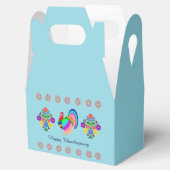 Alles Gute zum Erntedankfest. Polnische Blume. Geschenkschachtel (Geöffnet)