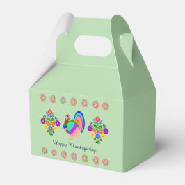 Alles Gute zum Erntedankfest. Polnische Blume. Geschenkschachtel