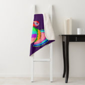 Alles Gute zum Erntedankfest. Polnische Blume. Sherpadecke (Beispiel)