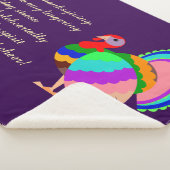 Alles Gute zum Erntedankfest. Polnische Blume. Sherpadecke (3/4)