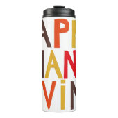 Alles Gute zum Erntedankfest! Thermobecher Thermosbecher (Vorderseite)