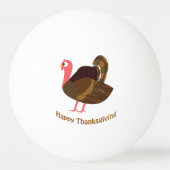 Alles Gute zum Erntedankfest! Türkei Tischtennisball (Vorderseite)