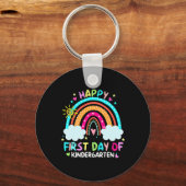Alles Gute zum ersten Kindergarten zurück zur Schu Schlüsselanhänger (Vorderseite)