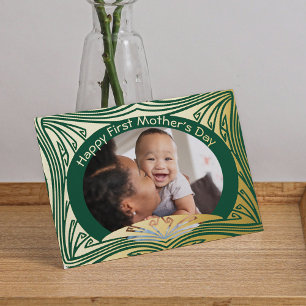 Alles Gute zum ersten Muttertag für unsere Tochter Folien Feiertagskarte