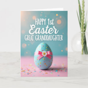 Alles Gute zum ersten Ostern Enkelkarte Karte