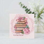 Alles Gute zum ersten Schultag (Stehend Vorderseite)