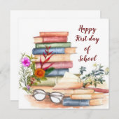 Alles Gute zum ersten Schultag (Vorne/Hinten)