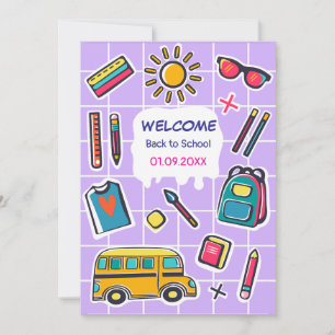 Alles Gute zum ersten Schultag Save The Date