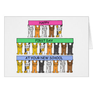 Alles Gute zum ersten Tag an Ihrer neuen Schule