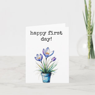 Alles Gute zum ersten Tag, Angestellte, Studenten, Karte