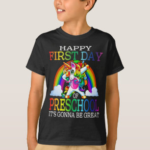 Alles Gute zum ersten Tag der Vorschule T-Shirt