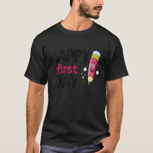 Alles Gute zum ersten Tag Willkommen zurück in die T-Shirt