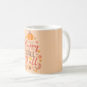 Alles Gute zum Fall Kaffeetasse (VorderseiteRechts)