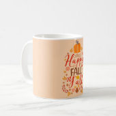 Alles Gute zum Fall Kaffeetasse (Vorderseite Links)
