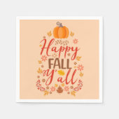 Alles Gute zum Fall Serviette (Vorderseite)