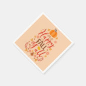 Alles Gute zum Fall Serviette (Ecke)