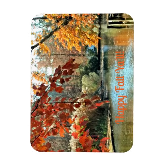 Alles Gute zum Fall Ya'll! Magnet (Vertikal)