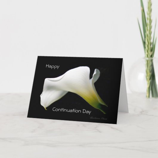 Alles Gute zum Fortbestehen:Genießen Sie die Gesch Karte (Vorderseite)