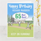 Alles Gute zum fünfundsechzigsten Geburtstag - 65 Karte (Gelbe Blume)