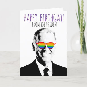 Alles Gute zum Geburtsgay von Joe Priden Karte