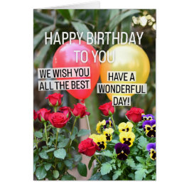 Alles Gute zum Geburtstag